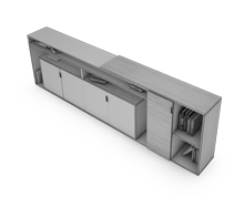 کتابخانه-و-ویترین-کوتاه-ویژه-اتاق-مدیر-عامل-گراف-تیپ-6051-41 -  - https://mohitara.com